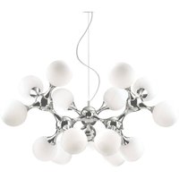 Ideallux Hänglampa Nodi Bianco Ø 105 cm