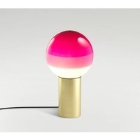 MARSET Dipping Light S bordslampa rosa/mässing