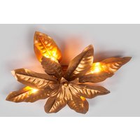 Kögl Fleuria taklampa i metall, antikguld