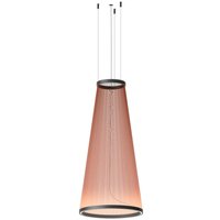 Vibia LED hanging light ARRAY reddish brown 112 x 55 cm cone 927 dimmable
