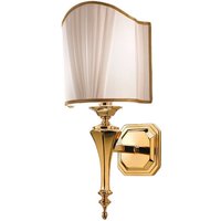 Cremasco Stilren vägglampa Belle Epoque i guld