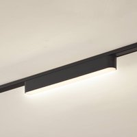 Lindby LED strip 48 V Lumaro,black,10W,plastic,dimmable