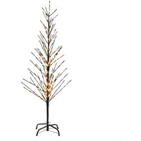 LED-Lichterbaum, schwarz, 150 cm