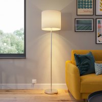 Lindby Everly floor lamp, fabric