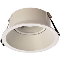 Einbauleuchte Comfort, rund, matt weiß