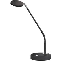 LED-Tischleuchte Lunia, dimmbar, sandschwarz