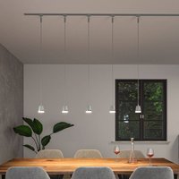 Paulmann URail pendant light Cone, matt chrome, GU10