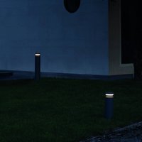 Ideallux Ideal Lux LED-väglampa Boeing, höjd 70 cm, antracit