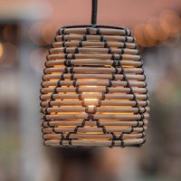 outdoor hanging light Lollo, UK, Ø , natural/