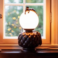 By Rydéns Lampe à poser Viva La Diva de By Rydens, noire, hauteur 45 cm