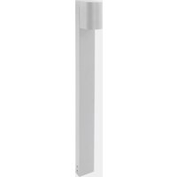 LEDS-C4 Borne lumineuse Eko Standard, blanche, hauteur 80 cm, aluminium