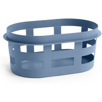 HAY Basket storage basket, blue, plastic, length 57 cm
