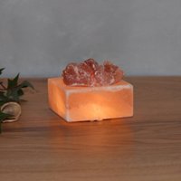 Wagner Life Saltkristallskål Petite Kubus LED
