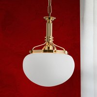 ORION Delia Hanging Light Single Bulb Brass