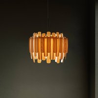 LZF LAMPS LZF Maruja wooden pendant light, beech