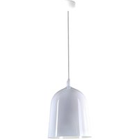 Aluminor Bottle pendant light, Ø 20 cm, white/white