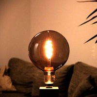 Müller Licht tint white LED globe E27 4.9 W gold