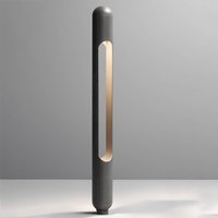 OLEV Grounding LED-väglampa, stål, svart