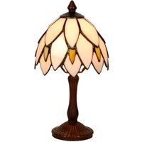 Clayre&Eef Lilli - bordslampa i smakfull Tiffanystil