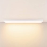 Deko-Light Panneau LED PRO OFFICE SANO, 123 x 33 cm, à intensité variable, blanc métal CCT