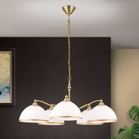 ORION Old Lamp pendant light chain suspension, 5-bulb