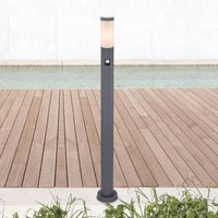 Globo Boston path light, height 110 cm, with sensor