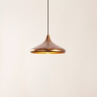 Opviq Barek 11545 pendant light, burnished brass, metal, Ø 34 cm
