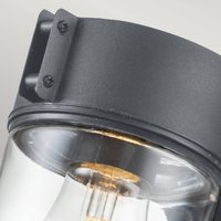 Elstead Portofino outdoor wall light stainless steel, grey