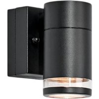 LED-Außenwandleuchte Luno, schwarz, 1-flg., IP65, dim.