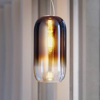 Artemide Gople suspension bleue/noire