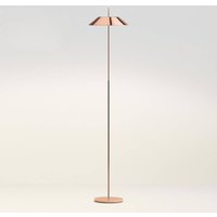 Vibia Mayfair - LED floor lamp, shiny copper