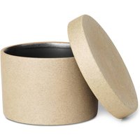 ferm LIVING Récipient Bon, hauteur 6,5 cm, beige, porcelaine