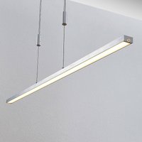 Lucande LED-hänglampa Myron, touchdimmer, CCT, aluminium