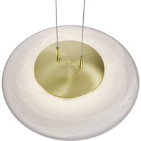 HELL LED-pendellampa Findus, mässing matt/blank