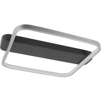 HighLight Plafonnier LED Ascona, noir/nickel, 28 W