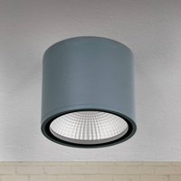 ORION LED-takspotlight Sputnik IP65 Ø 14,5 cm antracit