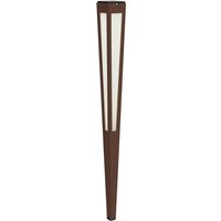 Les Jardins Tinka LED solar torch with sensor, 120 cm, corten