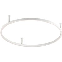 Ideallux Ideal Lux LED ceiling lamp Oracle Slim Ø 70 cm, white, 3,000 K