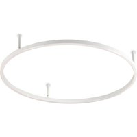 Ideallux Ideal Lux LED-taklampa Oracle Slim Ø 70 cm, vit, 3 000 K