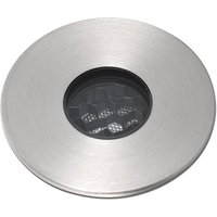 FARO BARCELONA Spot encastré LED, base, nickelé, Ø 3,5 cm, aluminium/acier inoxydable