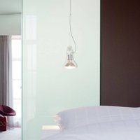 MARSET hänglampa Atlas, 3 000 K, Ø 11 cm, transparent