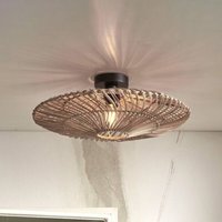 GOOD & MOJO Zanzibar plafonnier, Ø 55 cm, naturel