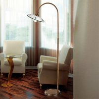Cremasco Bassano traditional floor lamp green