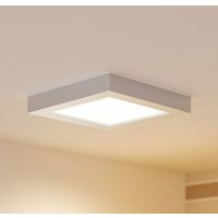 Prios Plafón LED Alette, plateado, 22