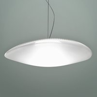 Fabbian Loop - LED-glas-hänglampa 3 000 K