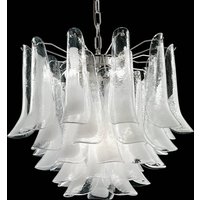 Novaresi Murano glass pendant light Tulipani, 45 cm