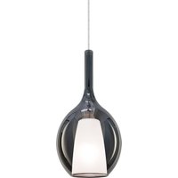 Ideallux Ideal Lux pendellampa Kalique 2, rökgrå, Ø 18 cm