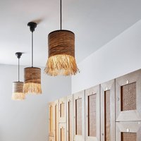 MARKET SET Formentera pendant light, 1-bulb, Ø18cm