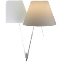 Luceplan Costanza vägglampa D13a, aluminium/dimvit