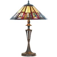 Artistar Lillie table lamp in Tiffany style